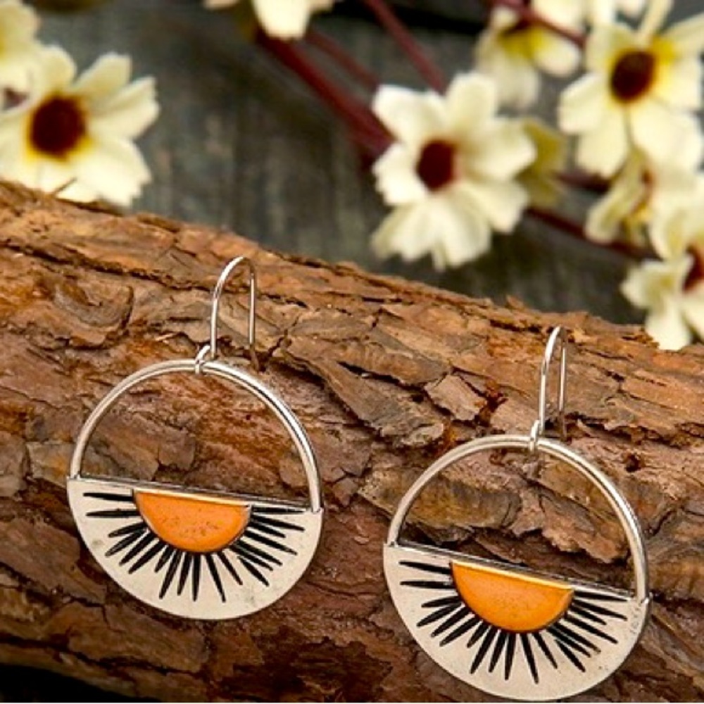 3/$15 Sun Drop Sunrise Earrings